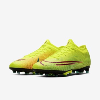 Nike Mercurial Vapor 13 Pro MDS AG-PRO - Férfi Focicipő - Citrom/Fekete